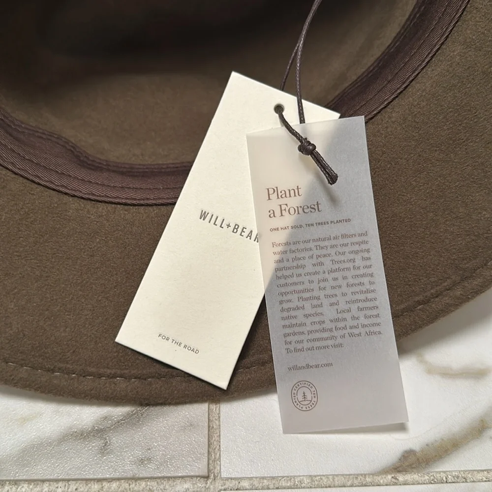 Chic Brown Women's Fedora Hat - Picture 8 of 14